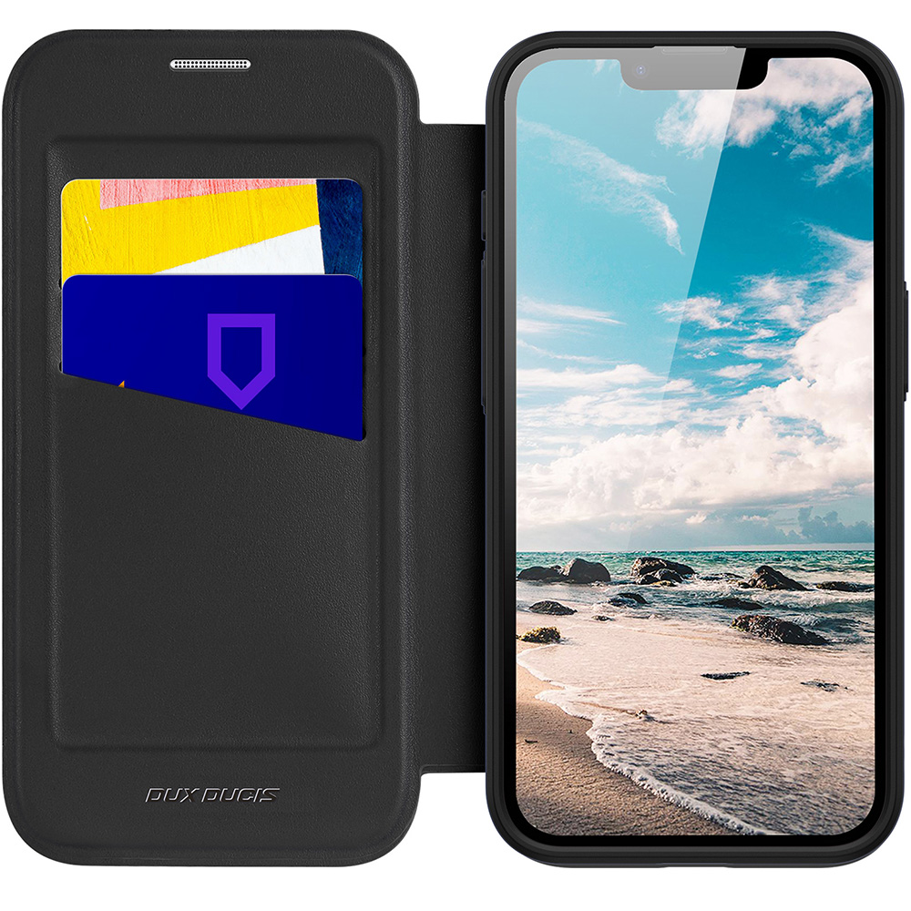 Etui Dux Ducis Skin X Pro Magnetic do iPhone 16e, czarno-przezroczyste